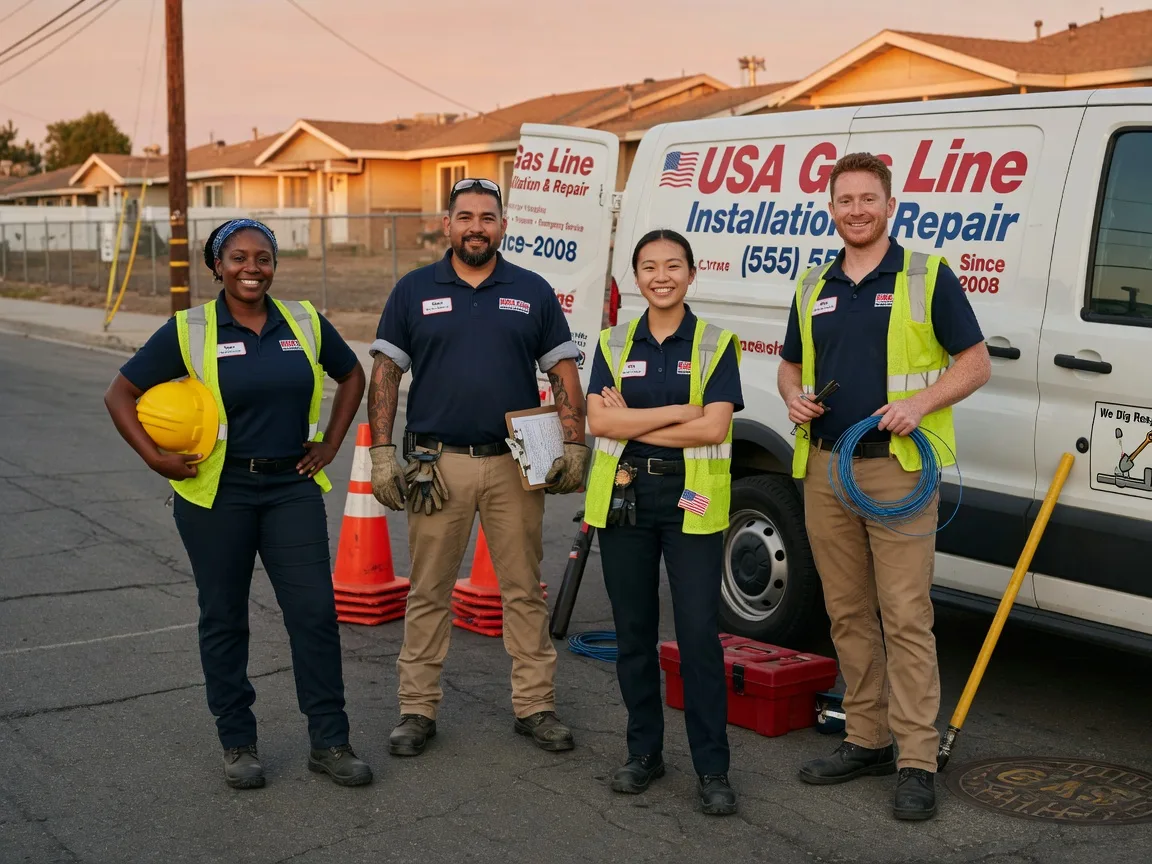 Gas Line Installation company in Bolivar, NY